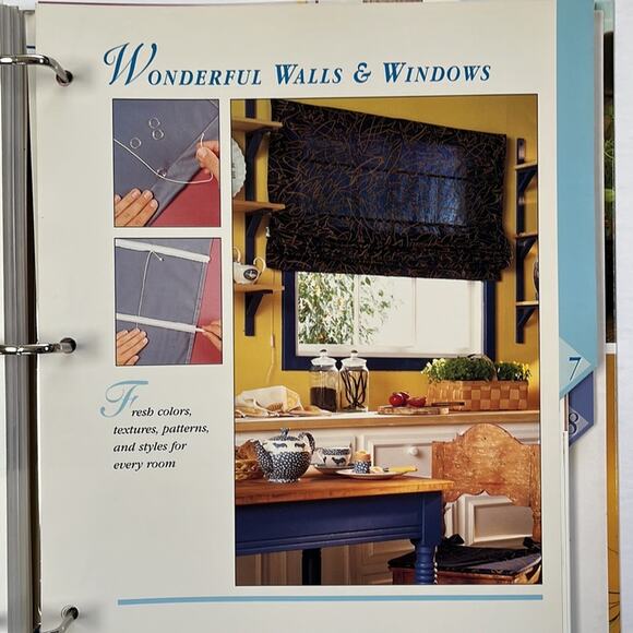 Crafting & Decorating Made Simple Book Looseleaf Binder Crafters Companion 5-8 - Picture 5 of 10